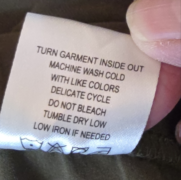 Nina Leonard Harem Pants Jogger Style Green Zipper Pockets 3X Plus - Picture 11 of 16